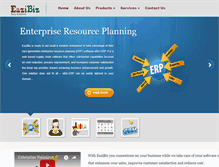 Tablet Screenshot of eazibiztech.com